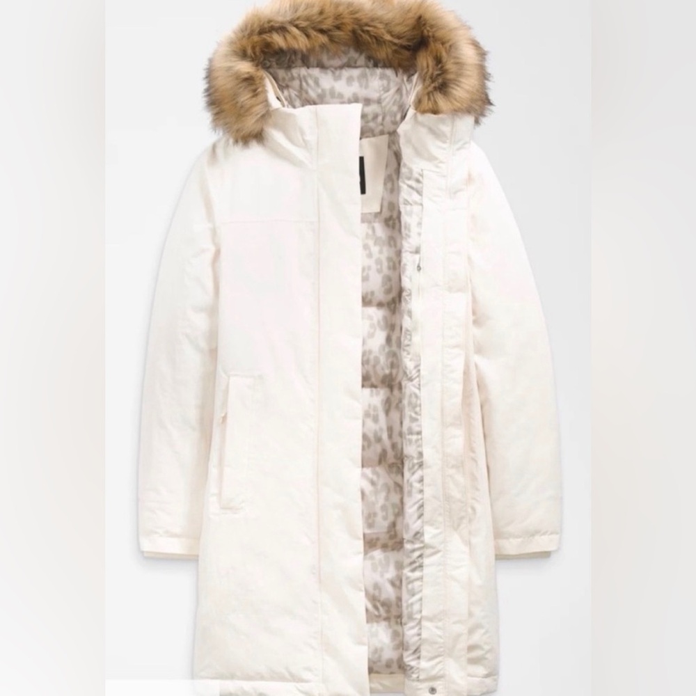 The North Face Arctic Down Parka with Faux Fur Hood